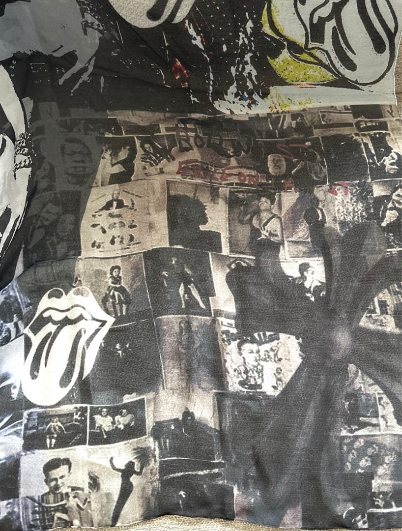 クロムハーツ ローリングストーンズ シルクスカーフ