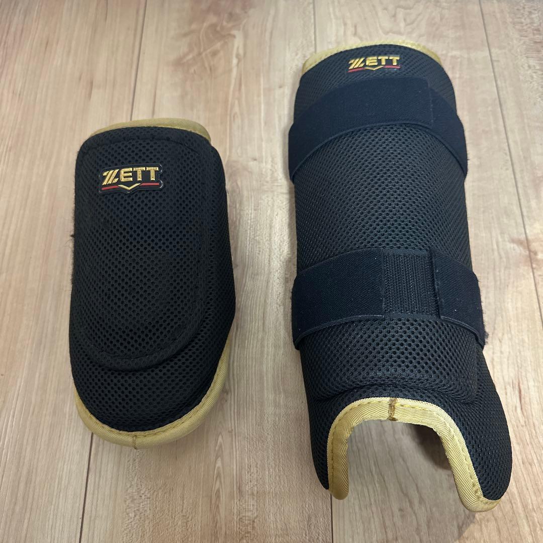ZETT プロステイタス エルボーガード、フットガード