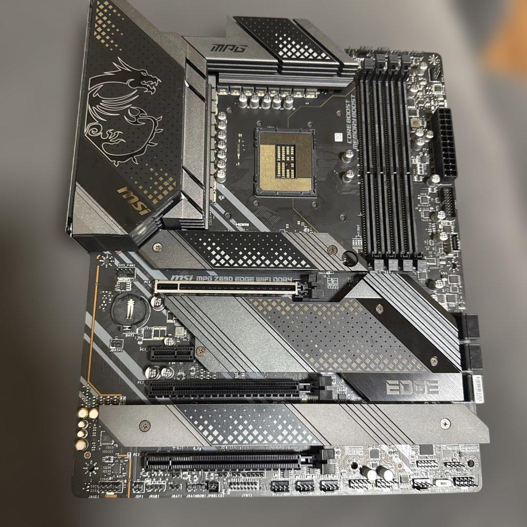t*t様 Msi MPG Z690 EDGE wIFI DDR4マザーボード