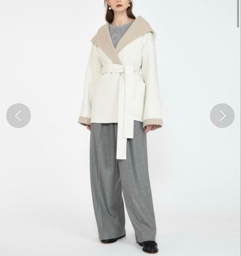 ESTNATION リバーシブルウールコート　36号