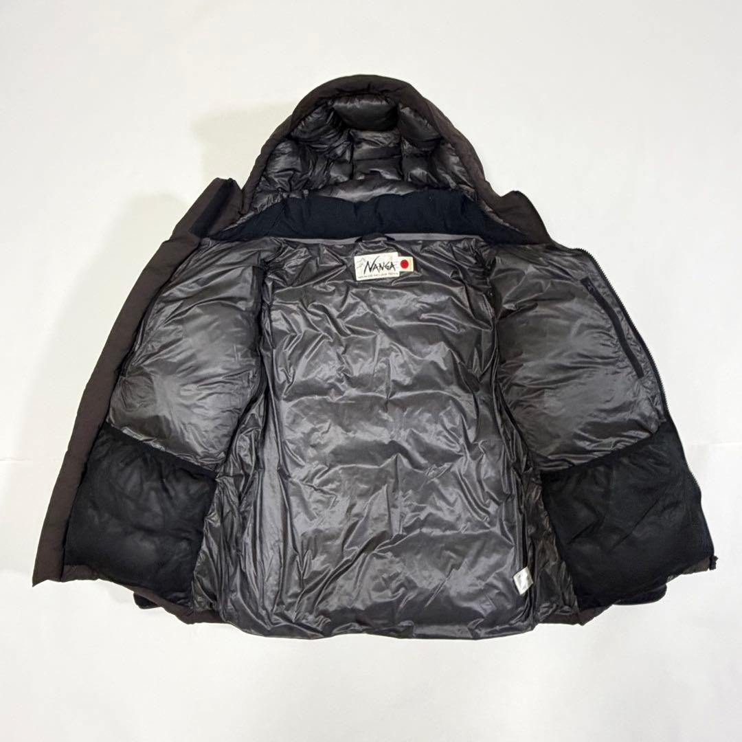 ナンガ ムーンロイド ホワイトレーベル 最強ダウン type1 ブラウン XL