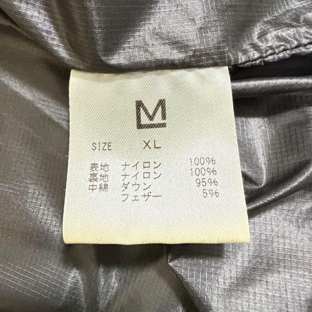 ナンガ ムーンロイド ホワイトレーベル 最強ダウン type1 ブラウン XL