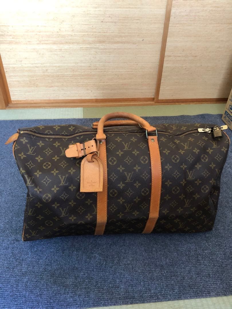 LOUIS VUITTON ルイヴィトン キーポル 55 モノグラム