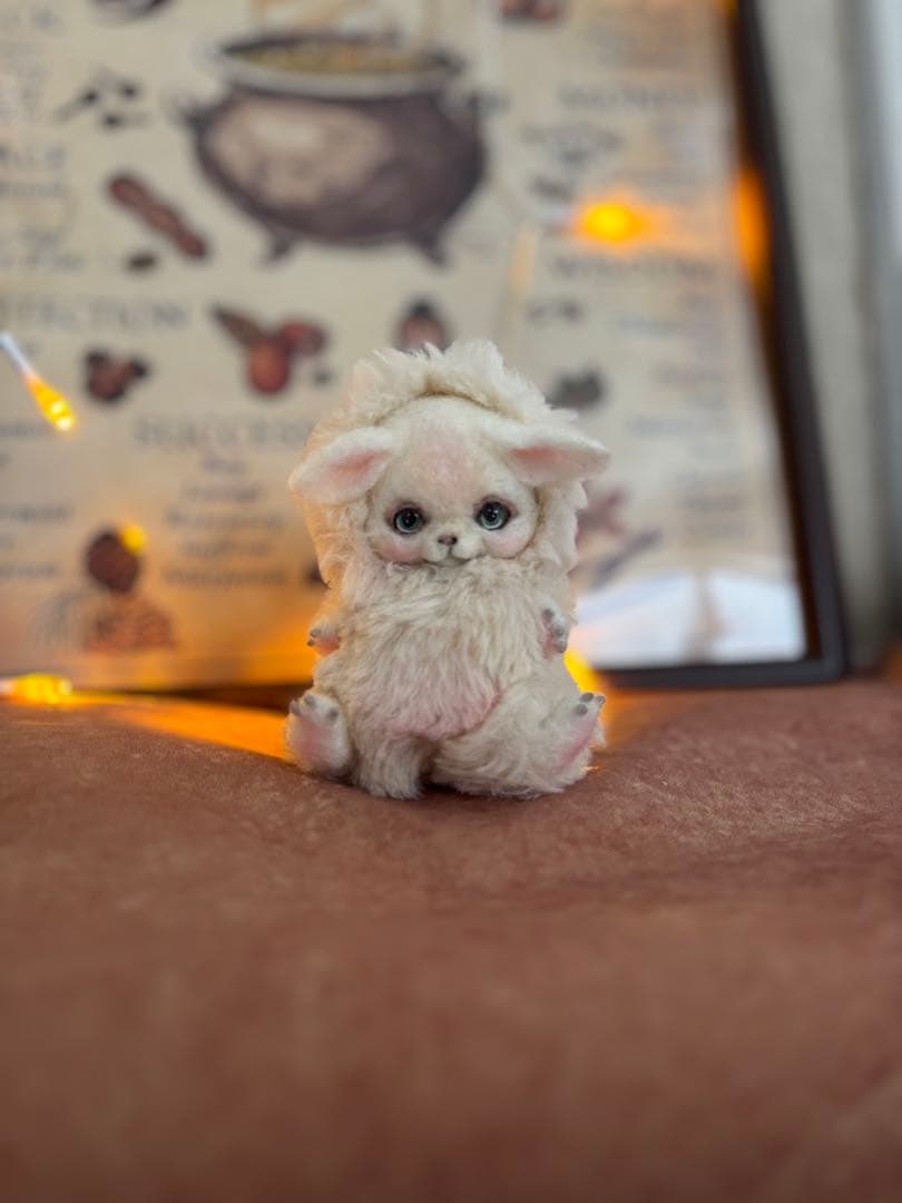 アートドール　ましゅまろ幻獣52 羊毛フェルト