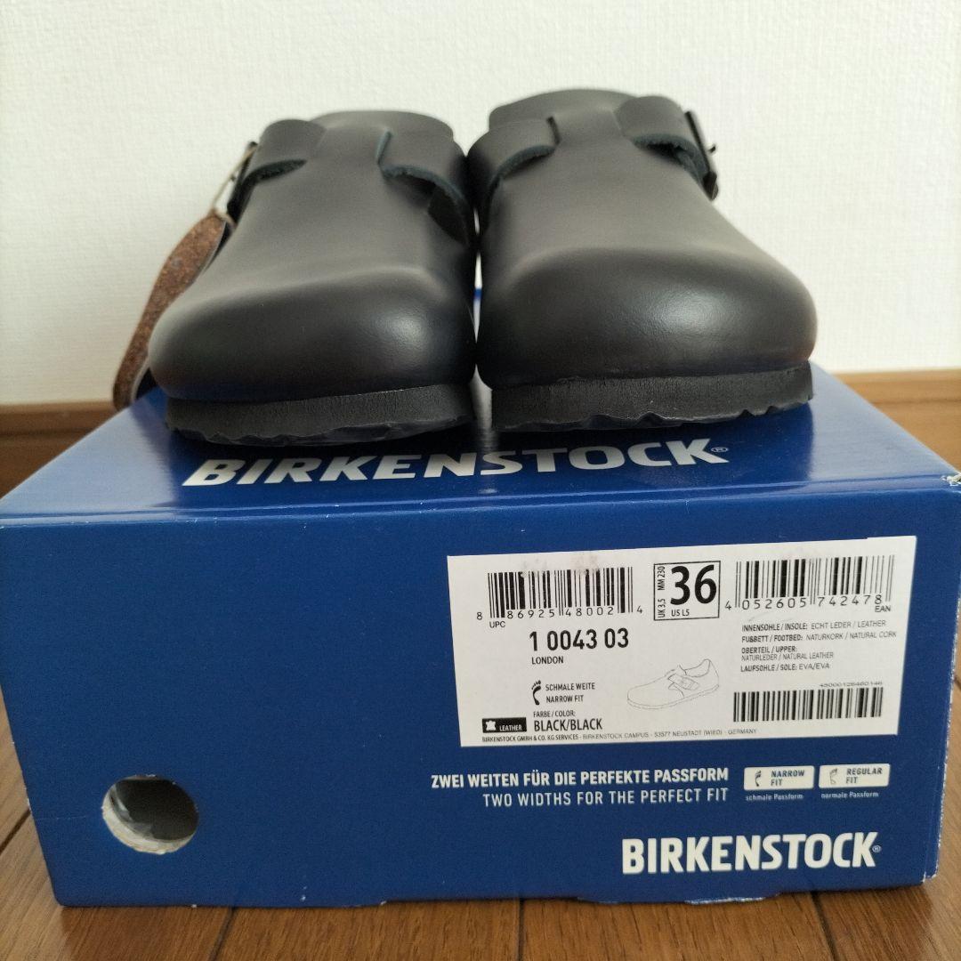 BIRKENSTOCK LONDON ブラック 36