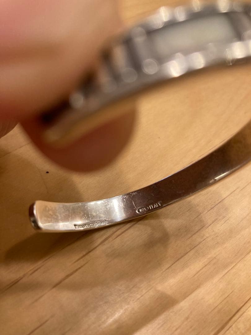 Tiffany & Co. シルバーバングル　アトラス ブレストレット925