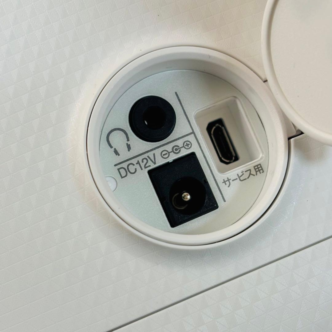 【美品】SHARP 2T-C12AP-W ポータブル液晶テレビ　2020年製