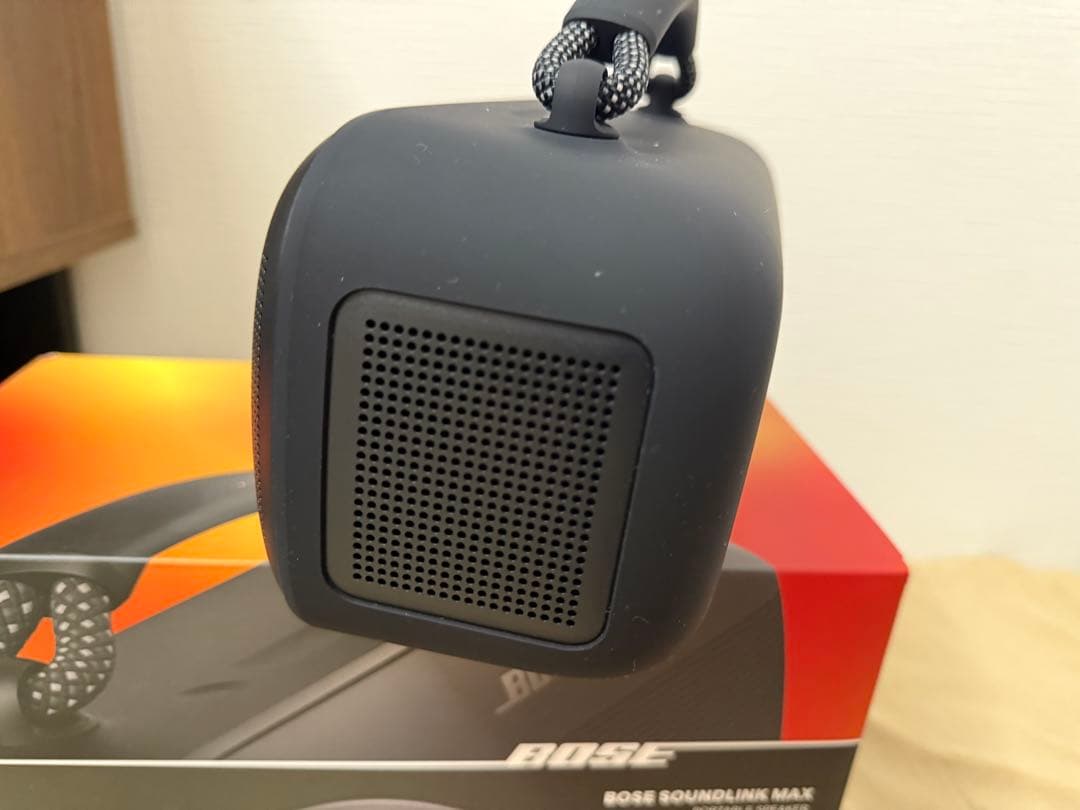 1回のみ使用！ほぼ新古品！Bose SoundLink Max ブラック