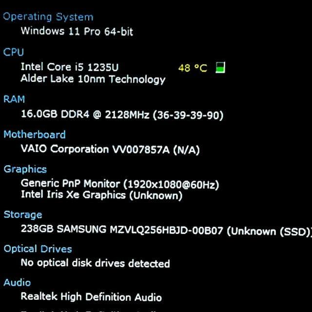 シャドームーン ！VAIO