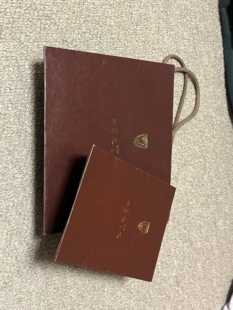 agete 10K ゴールドネックレス 箱付き