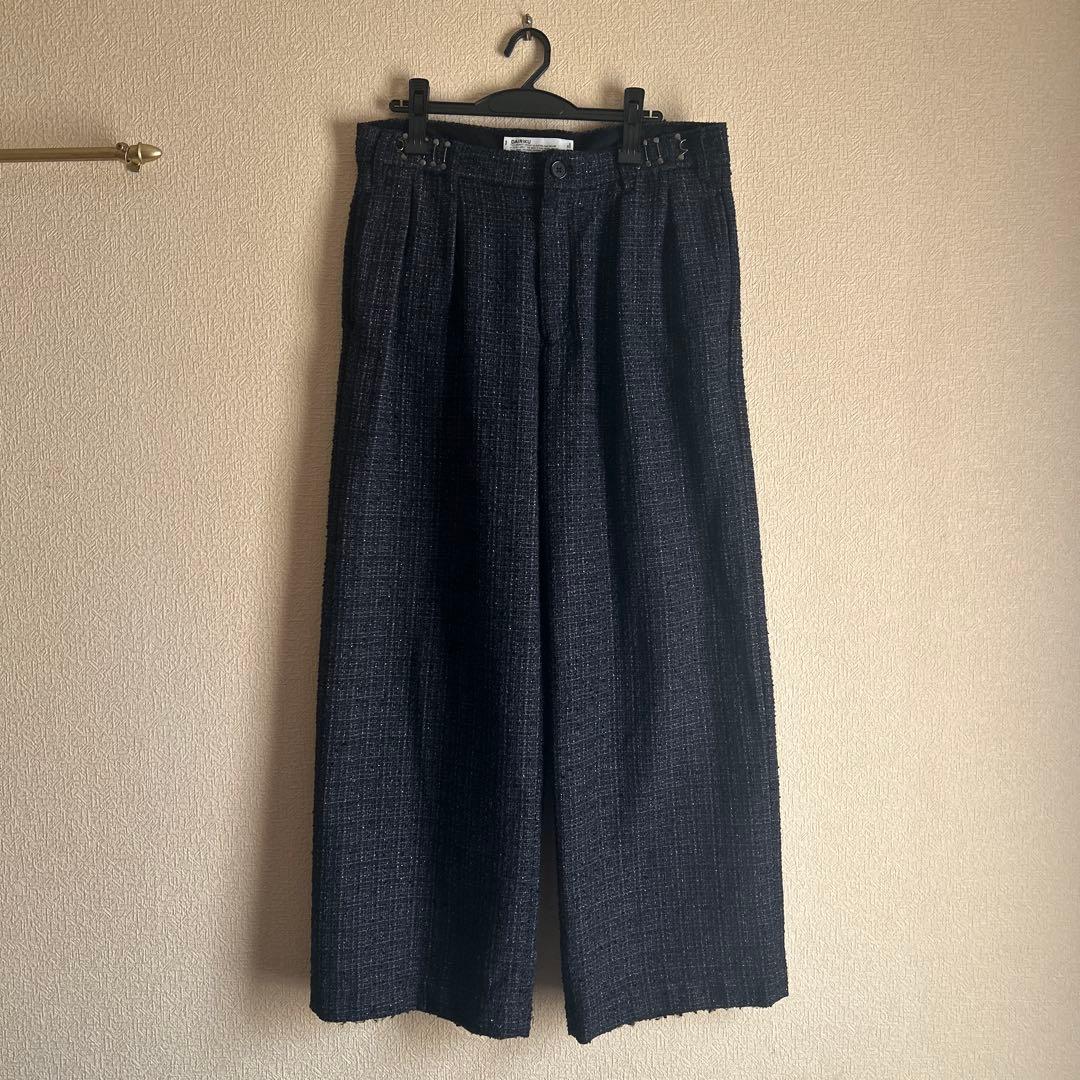 A*l様 DAIRIKU ツイード ワイドスラックス　キラキラ