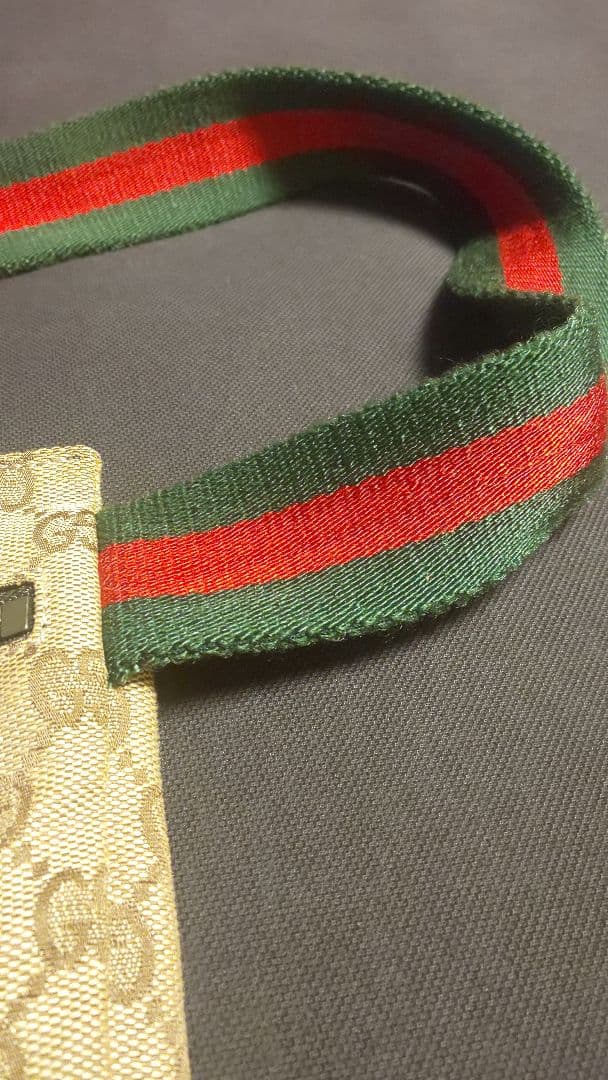 美品　グッチ　CG キャンパス　ウエストポーチ　ボディバッグ※要確認