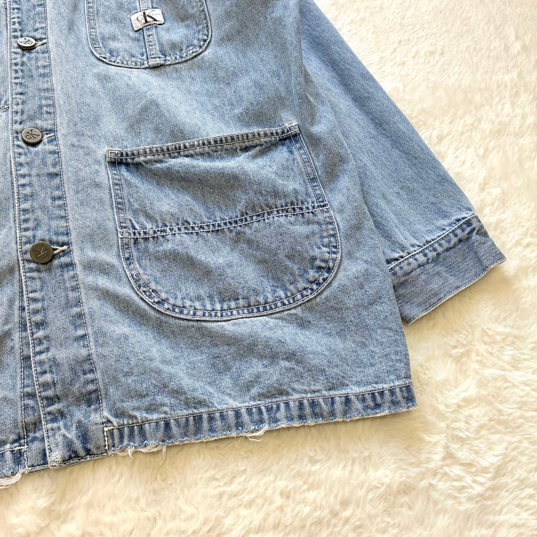 カルバンクライン デニムジャケット カバーオール