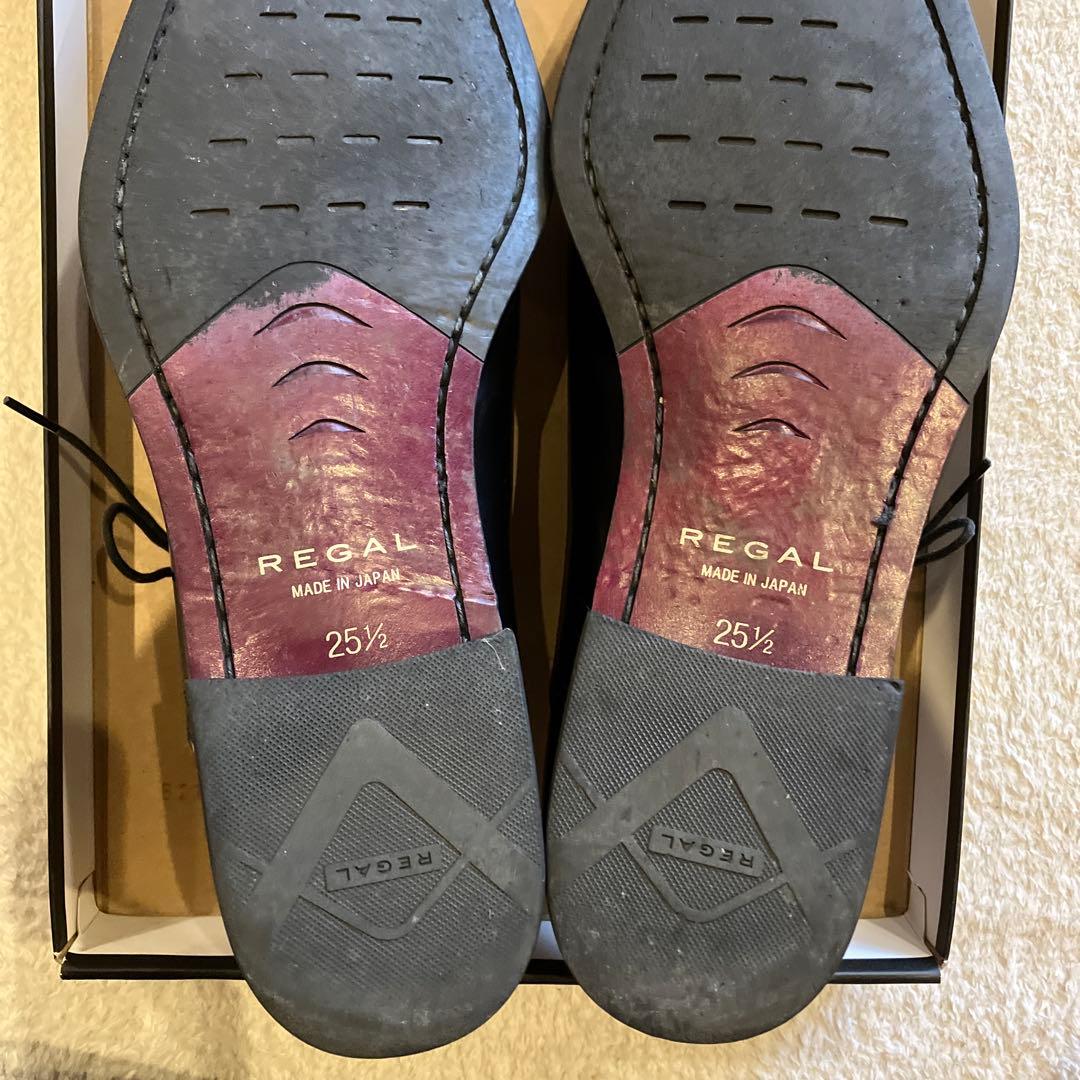 ブラックレザードレスシューズ27.5センチ相当