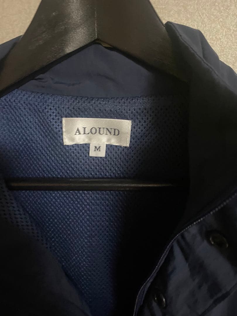 ALOUND VENTILATION NYLON VEST Mサイズ　ネイビー