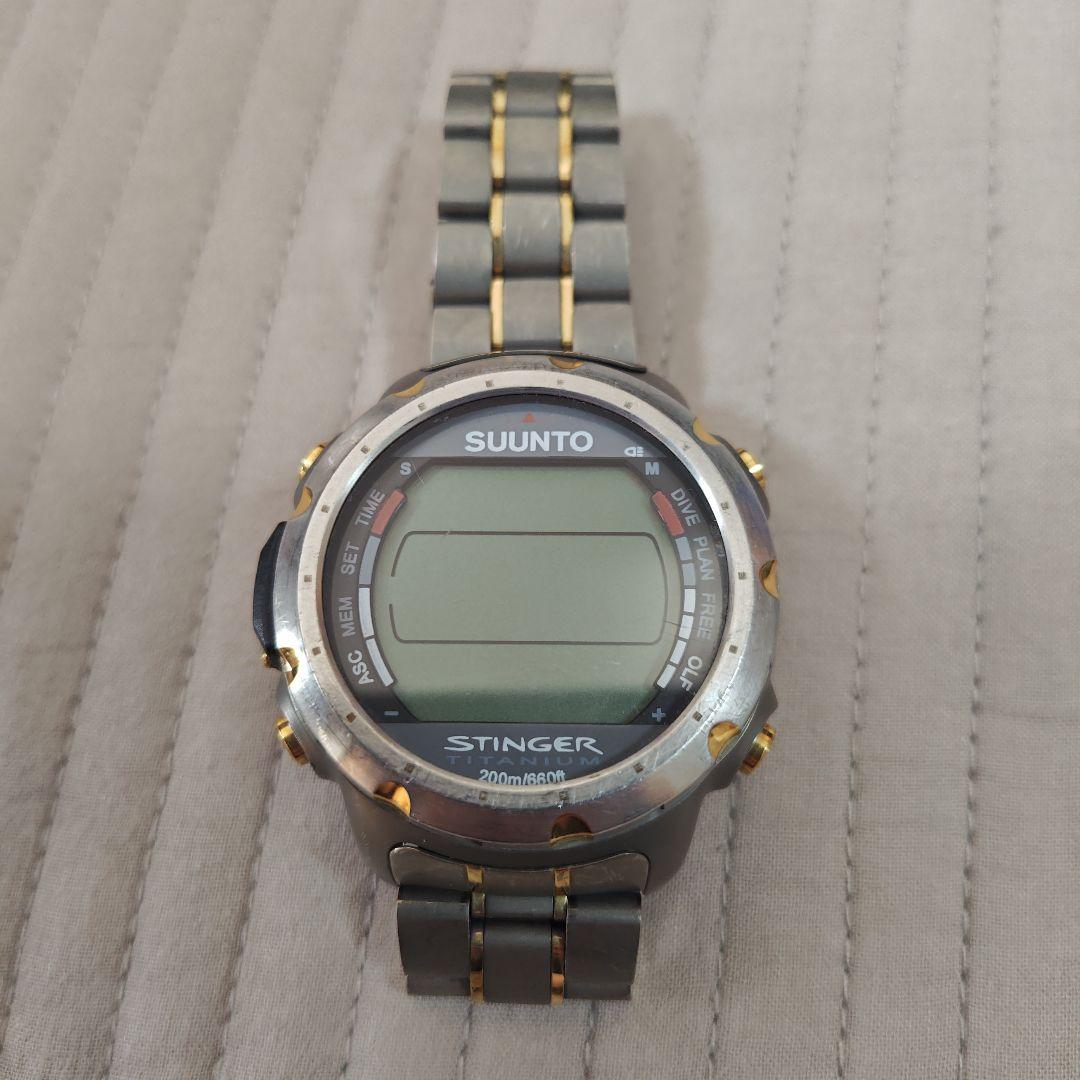 SUUNTO STINGER チタンバンド付き　ダイブコンピュータ