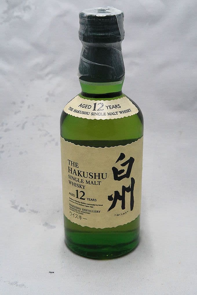 サントリー 白州 １２年 ミニチュアボトル・テイスティンググラスセット