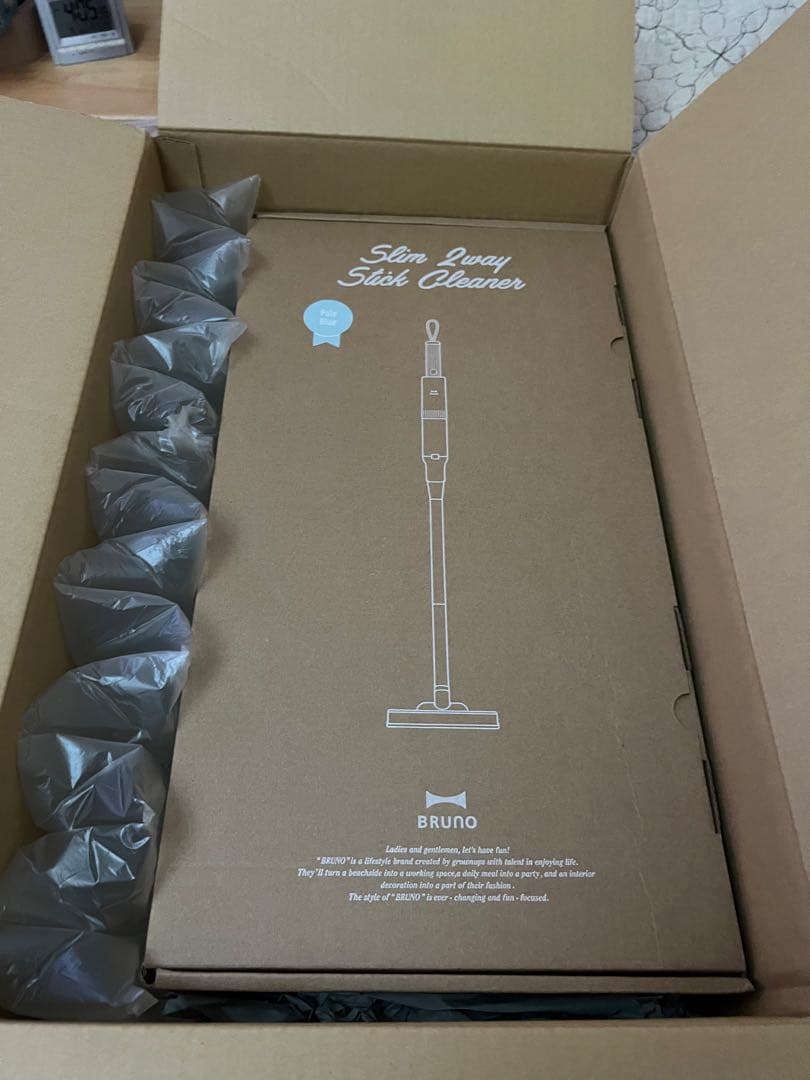 BRUNO ブルーノ スティッククリーナー 掃除機 軽量 未使用