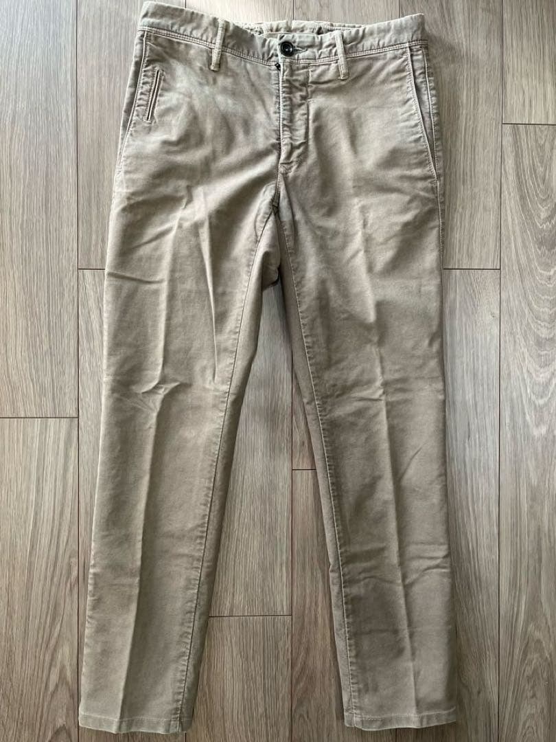 秋冬 INCOTEX SLACKS コットンパンツ 30 ベージュ