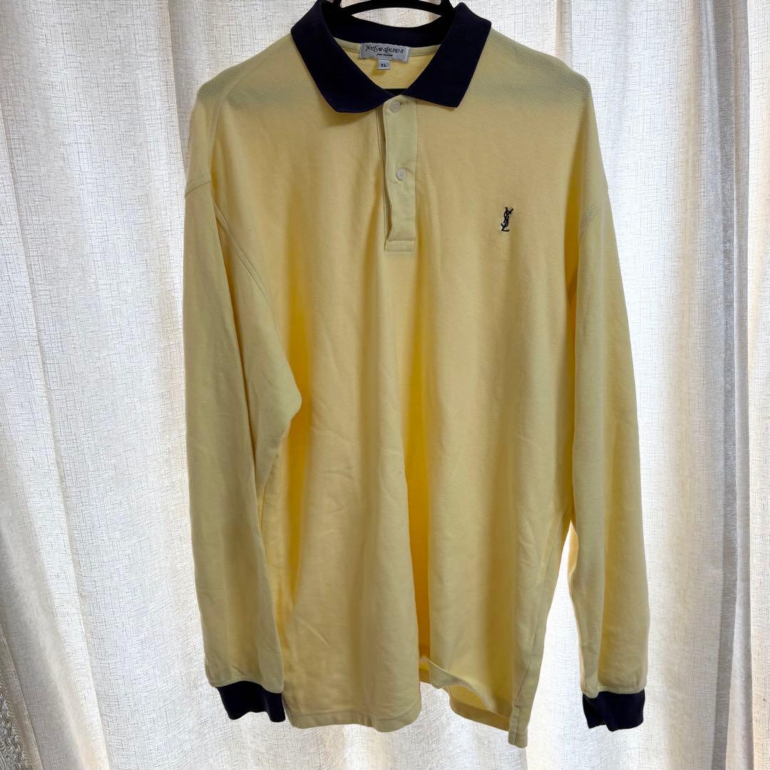 イヴ・サンローラン ニット ポロシャツ