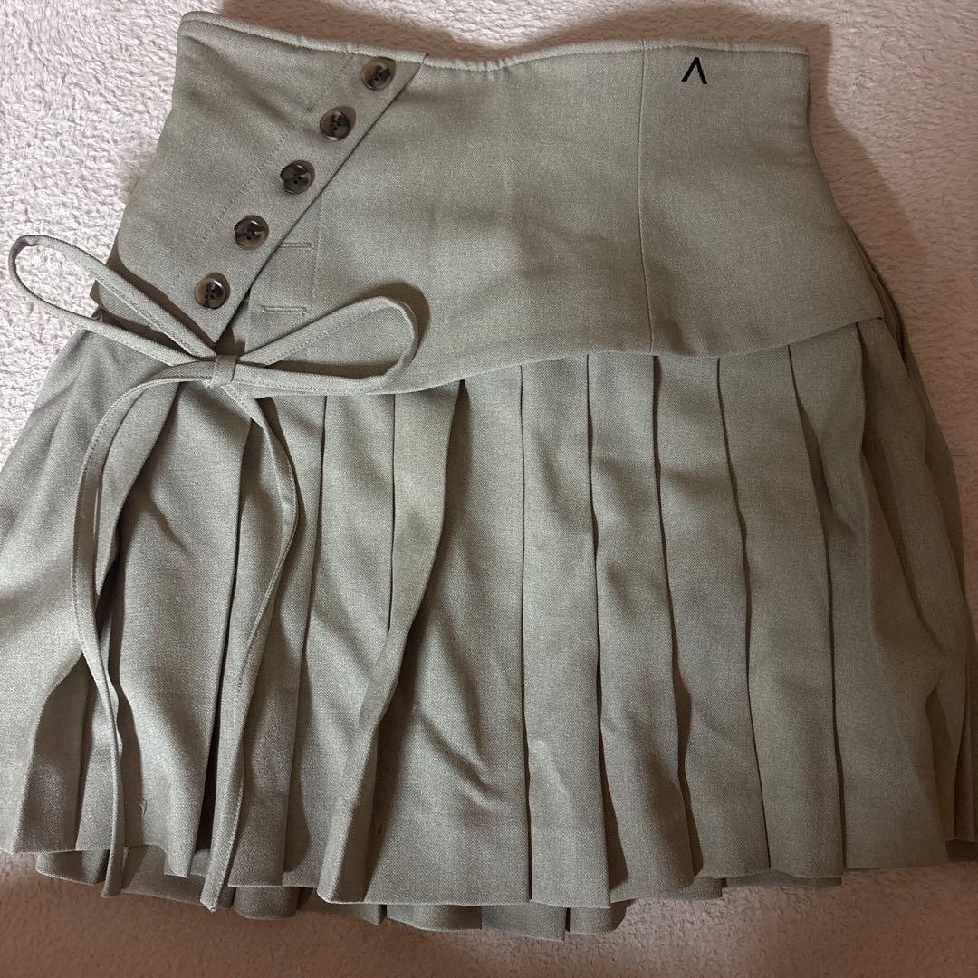 本日で出品停止andmary Jade highwaist mini skirt