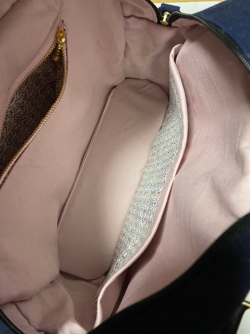 ミナペルホネン　ハンドメイド　ボストン　バック