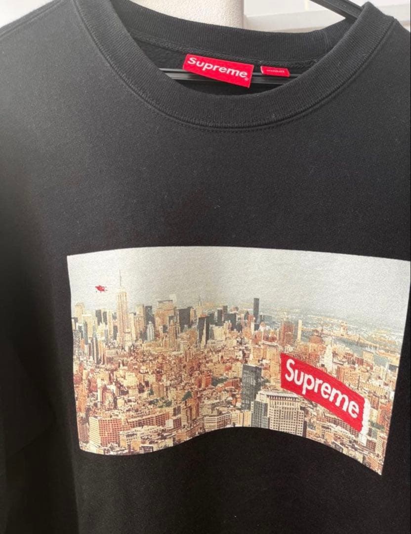 supreme Aerial Creweck エアリアル　ブラック