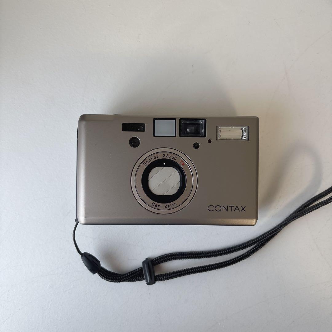 CONTAX T3D チタンシルバー　（ケース付き）