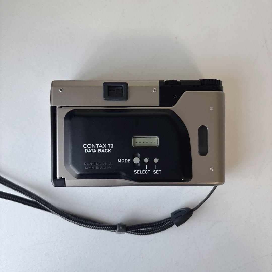CONTAX T3D チタンシルバー　（ケース付き）