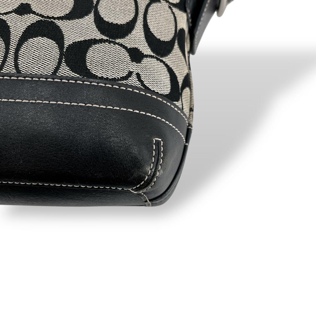 バッグ Y2K COACH Signature Tassel Shoulder Bag