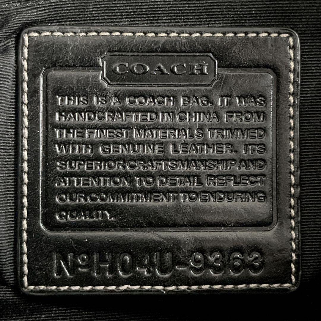 バッグ Y2K COACH Signature Tassel Shoulder Bag