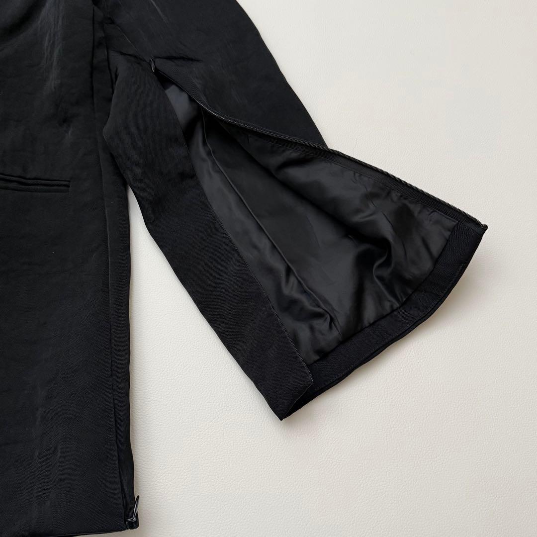 ENOF twill slit jacket ブラック L