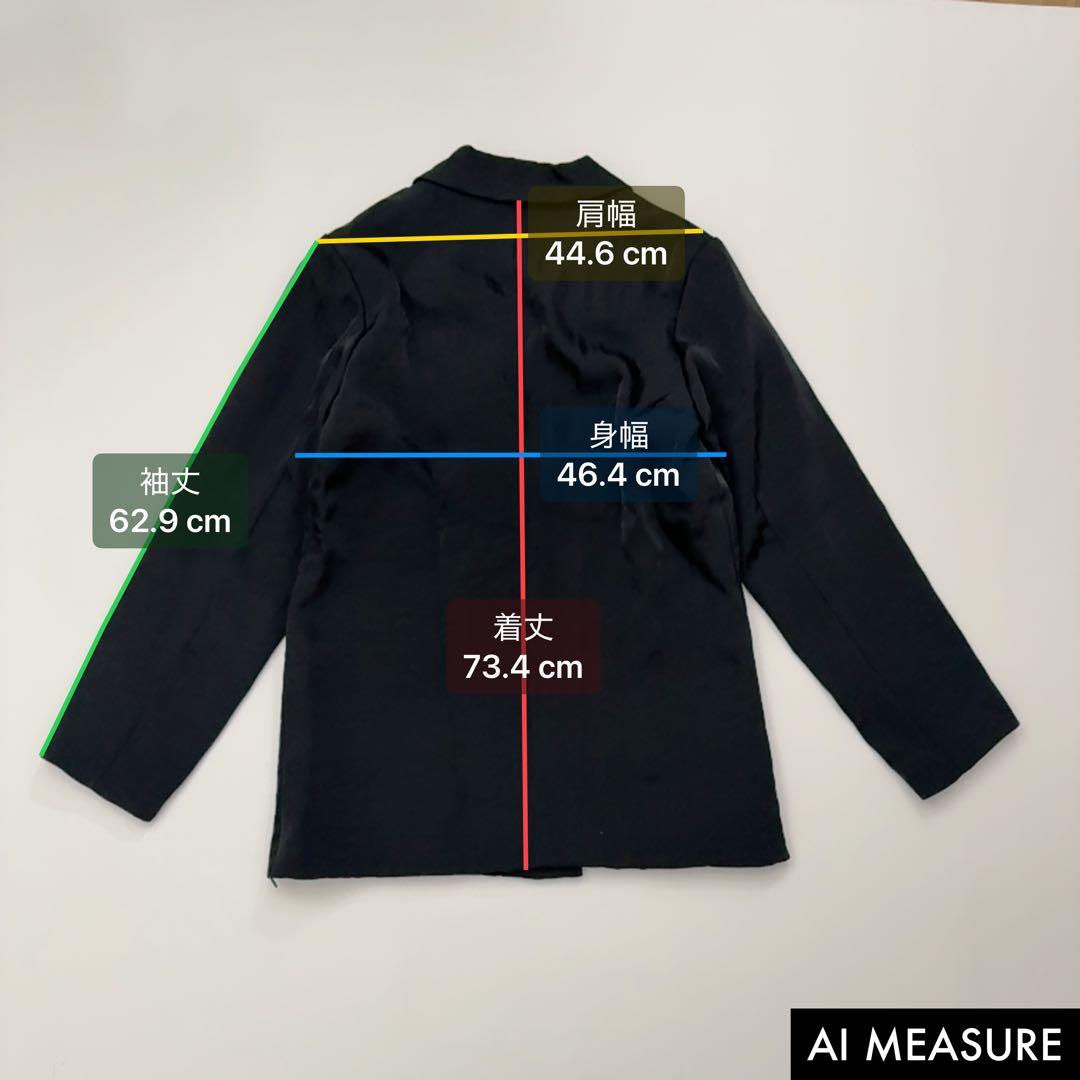 ENOF twill slit jacket ブラック L