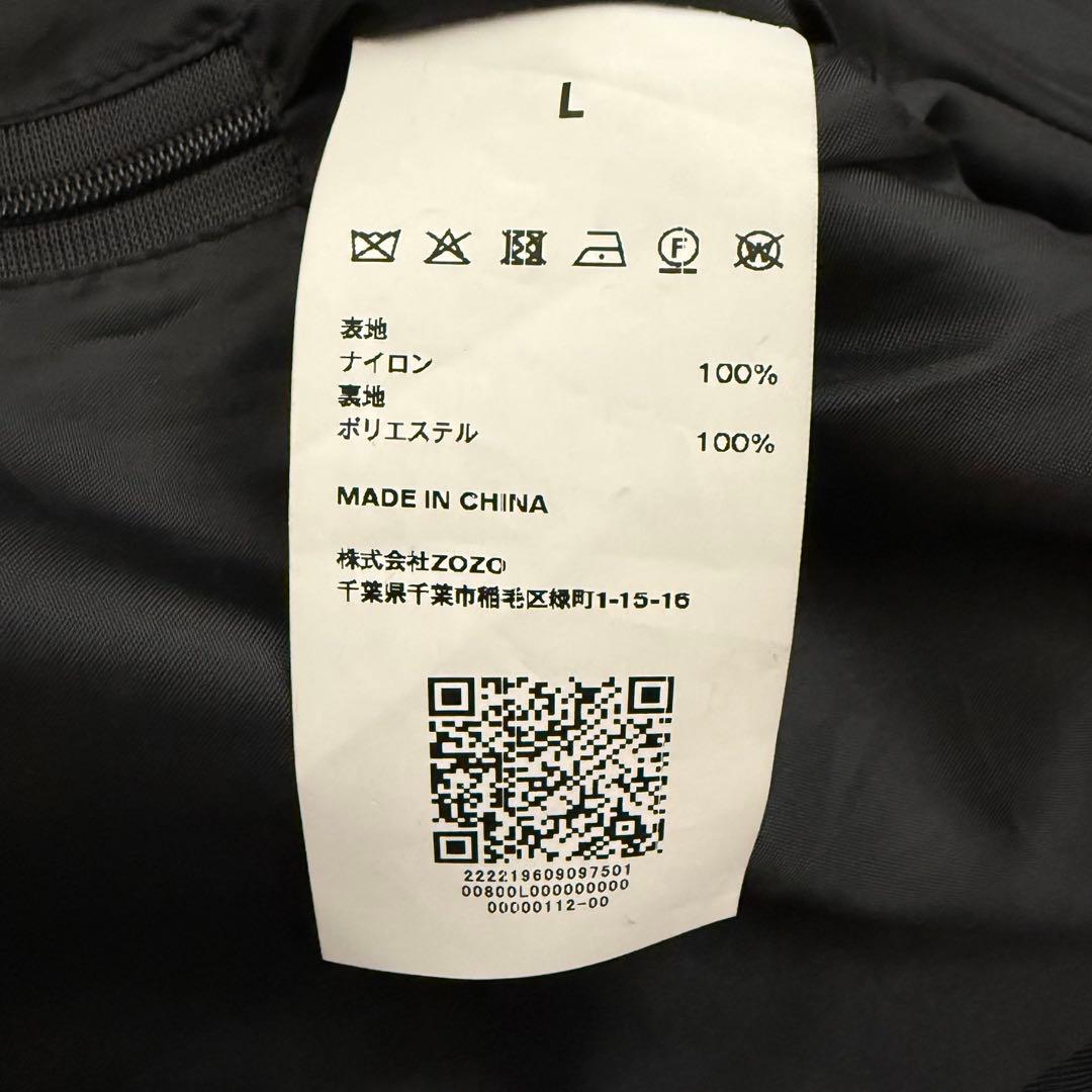 ENOF twill slit jacket ブラック L