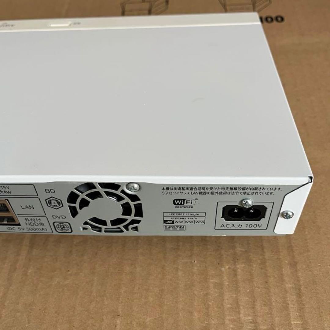 SHARP AQUOS 2B-C10CW2 HDD＆ブルーレイレコーダー