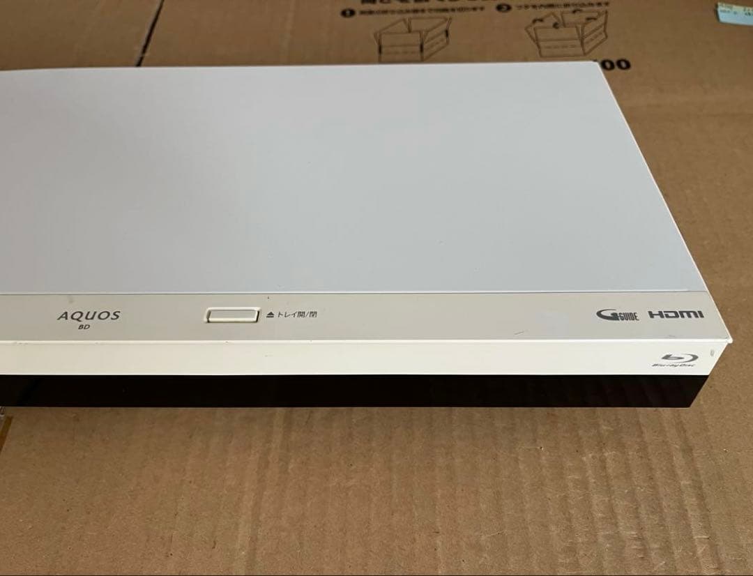 SHARP AQUOS 2B-C10CW2 HDD＆ブルーレイレコーダー