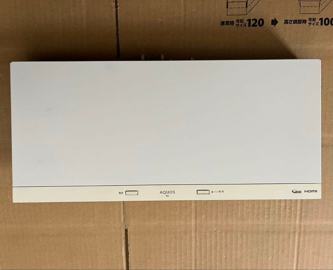 SHARP AQUOS 2B-C10CW2 HDD＆ブルーレイレコーダー
