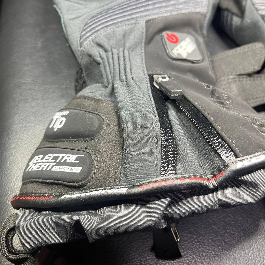 極上品KOMINE Lサイズ電熱グローブ &バッテリー付き