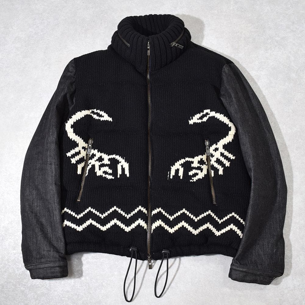 McQ Alexander McQueen カウチン切替え ダウンブルゾン 52