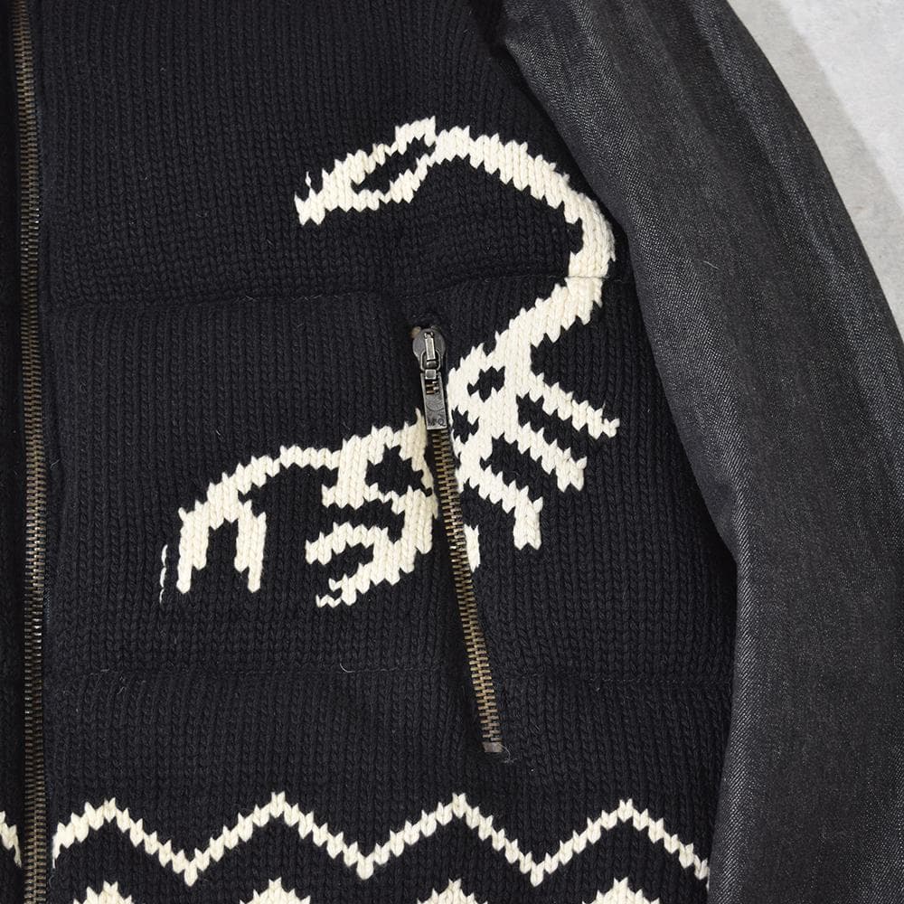 McQ Alexander McQueen カウチン切替え ダウンブルゾン 52