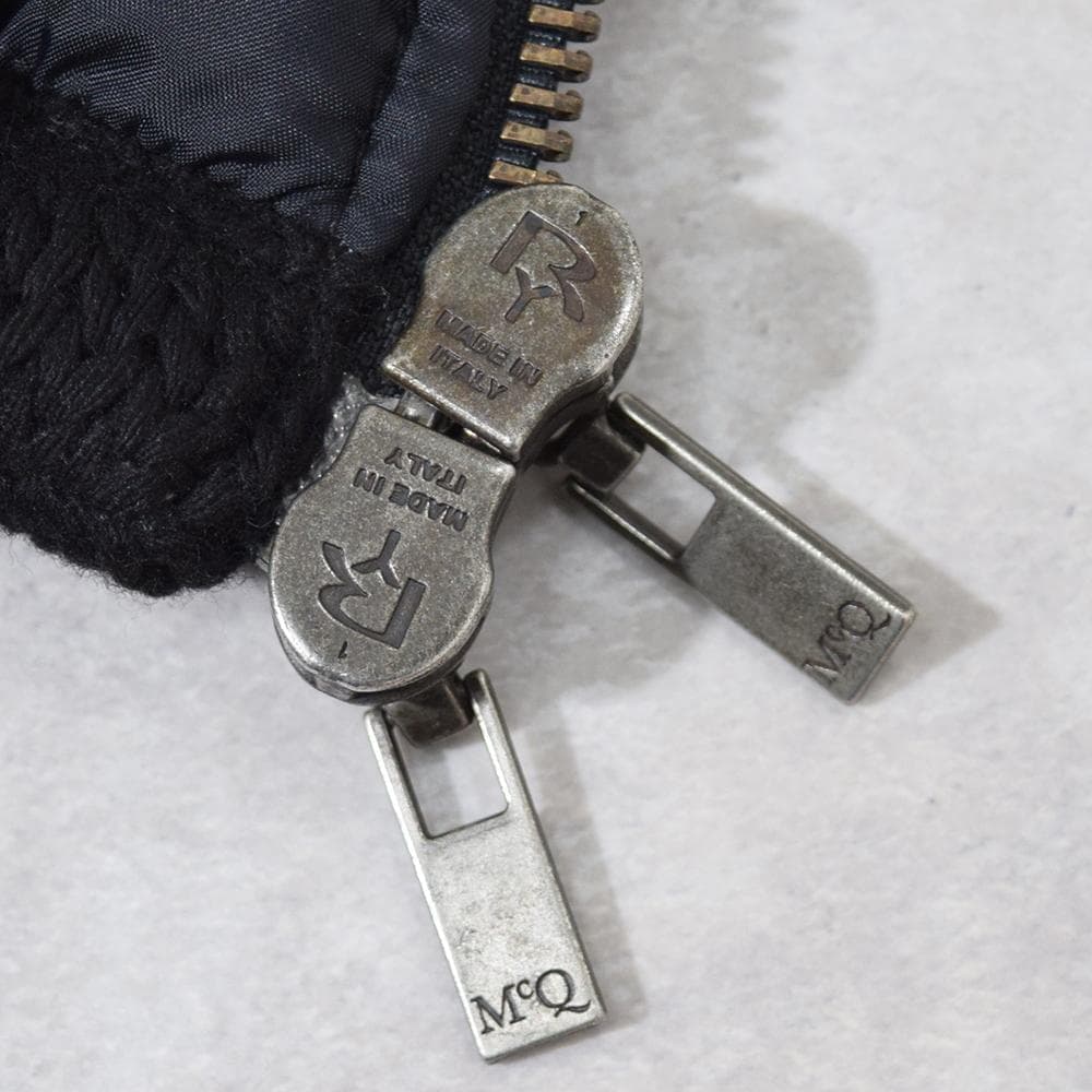 McQ Alexander McQueen カウチン切替え ダウンブルゾン 52