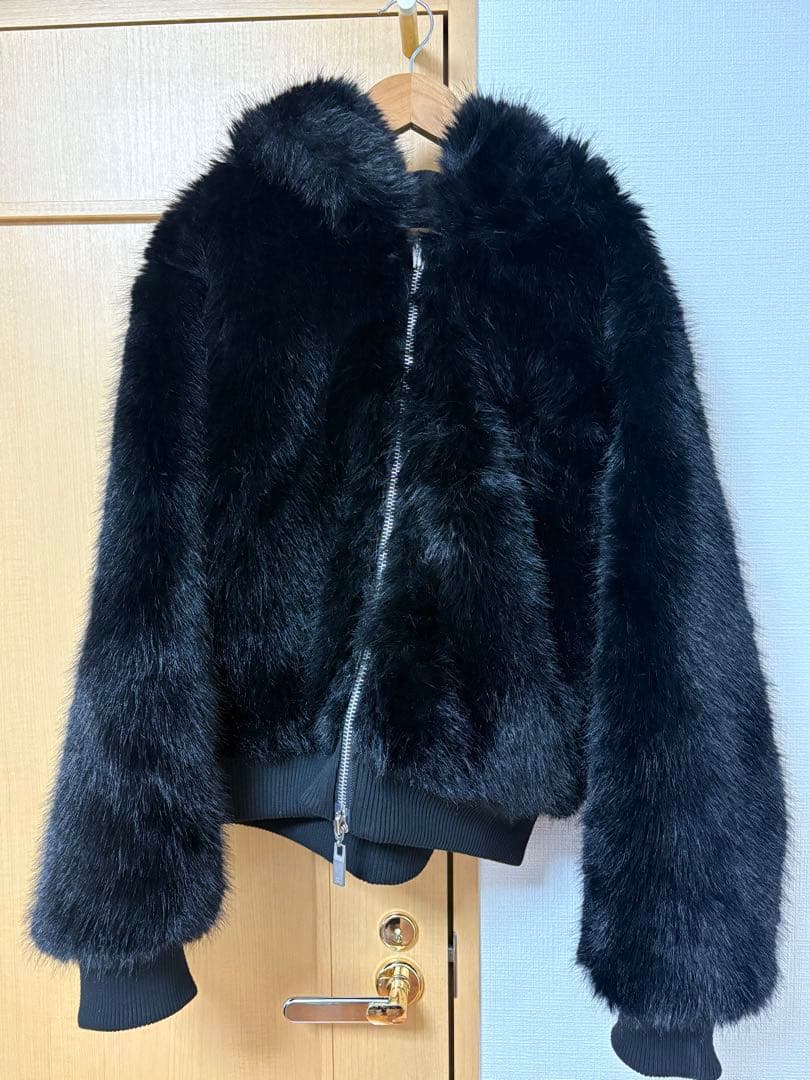 ジェントルイスJentlouis Faux Fur Hooded Blouson