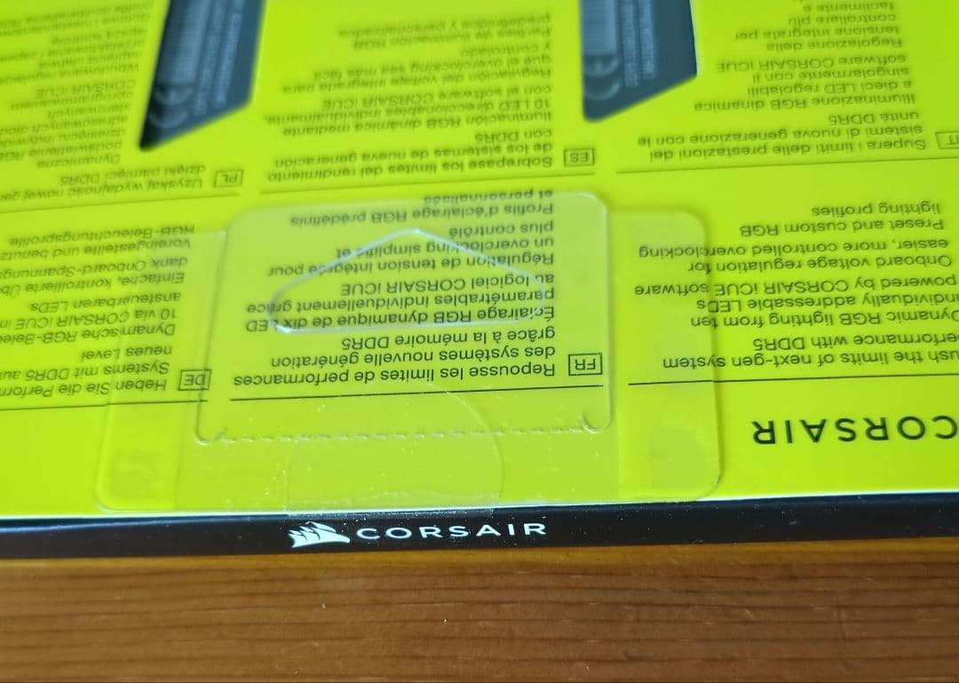 CORSAIR DDR5-6600MHz 32GB デスクトップPC用メモリ