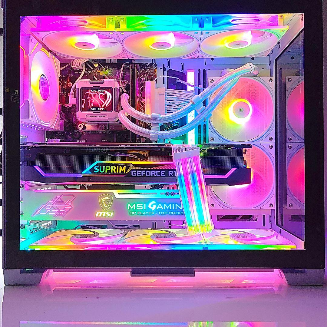 【ゆうページ】2面強化ガラス／ホワイト 白／LED／