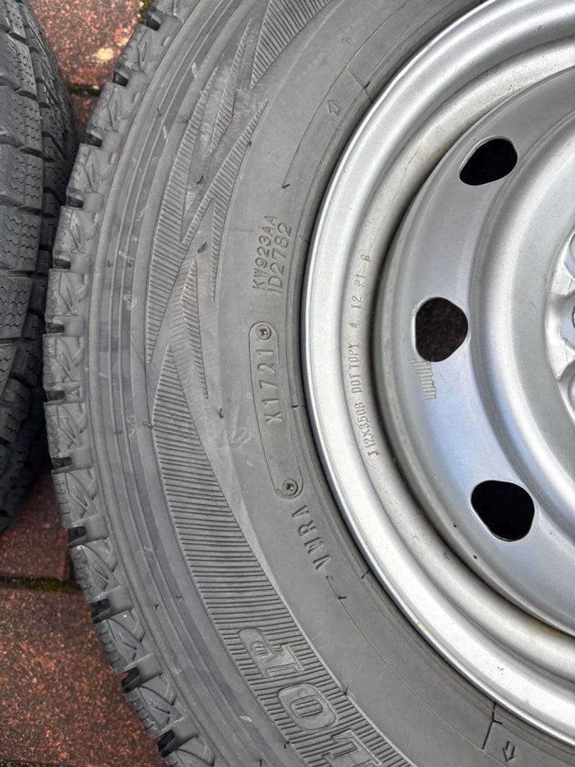 軽バンスタッドレスタイヤセット！