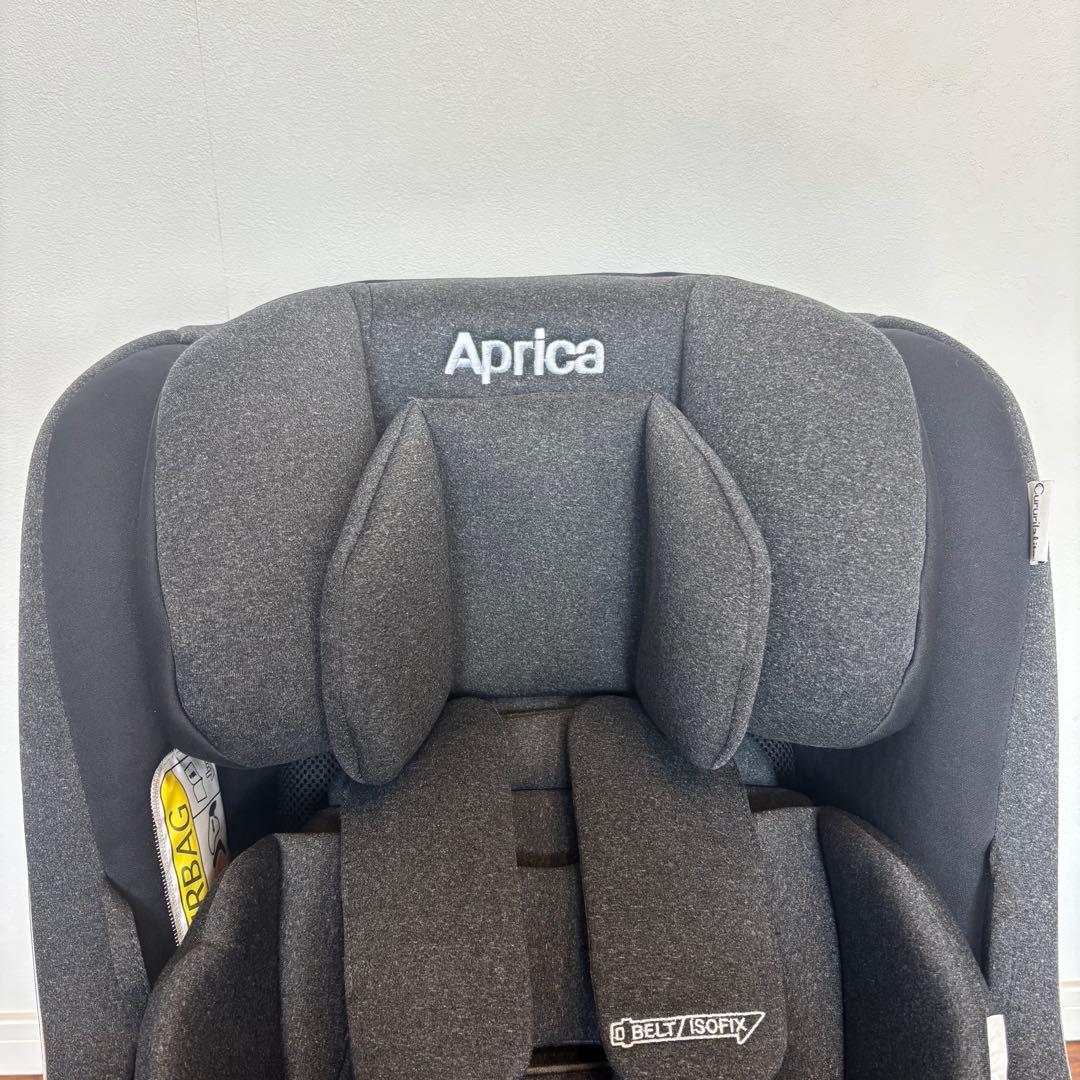 未使用級 アップリカ クルリラライト ISOFIX 回転式 新生児対応