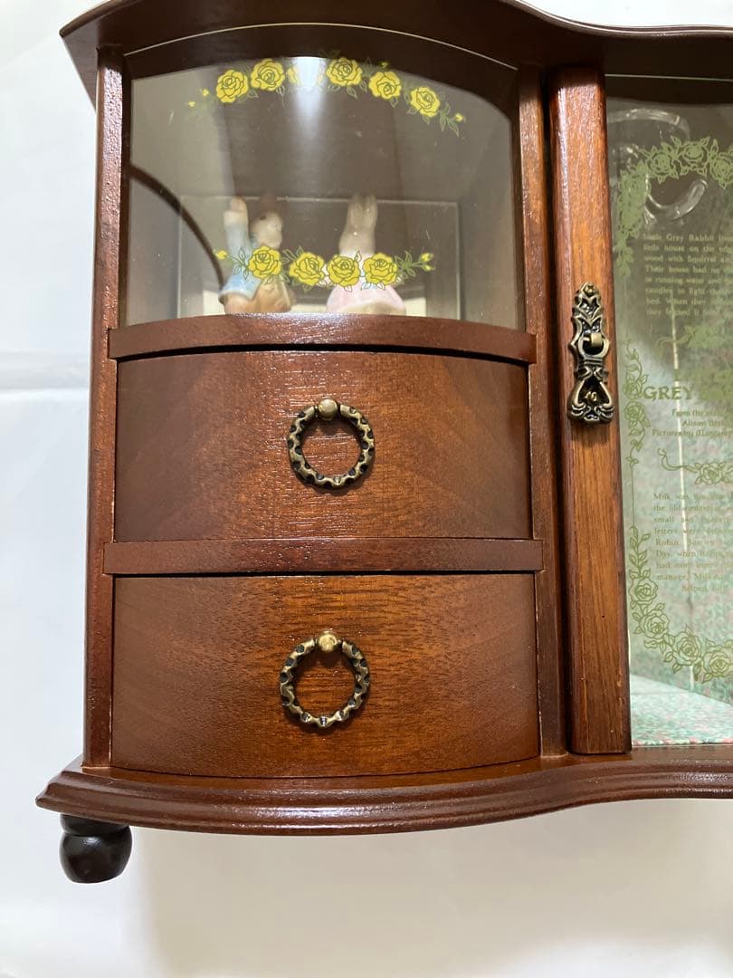 リトルグレイラビット♡オルゴールジュエリーケース♡ライムライト♡テリーのテーマ