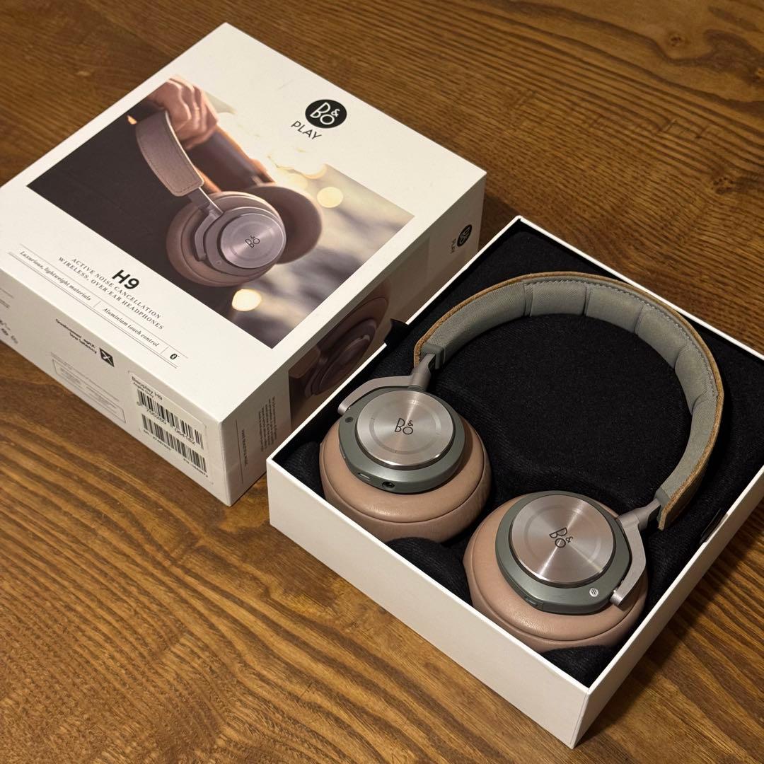 B&O バングアンドオルフセン H9 ヘッドホン ベージュ