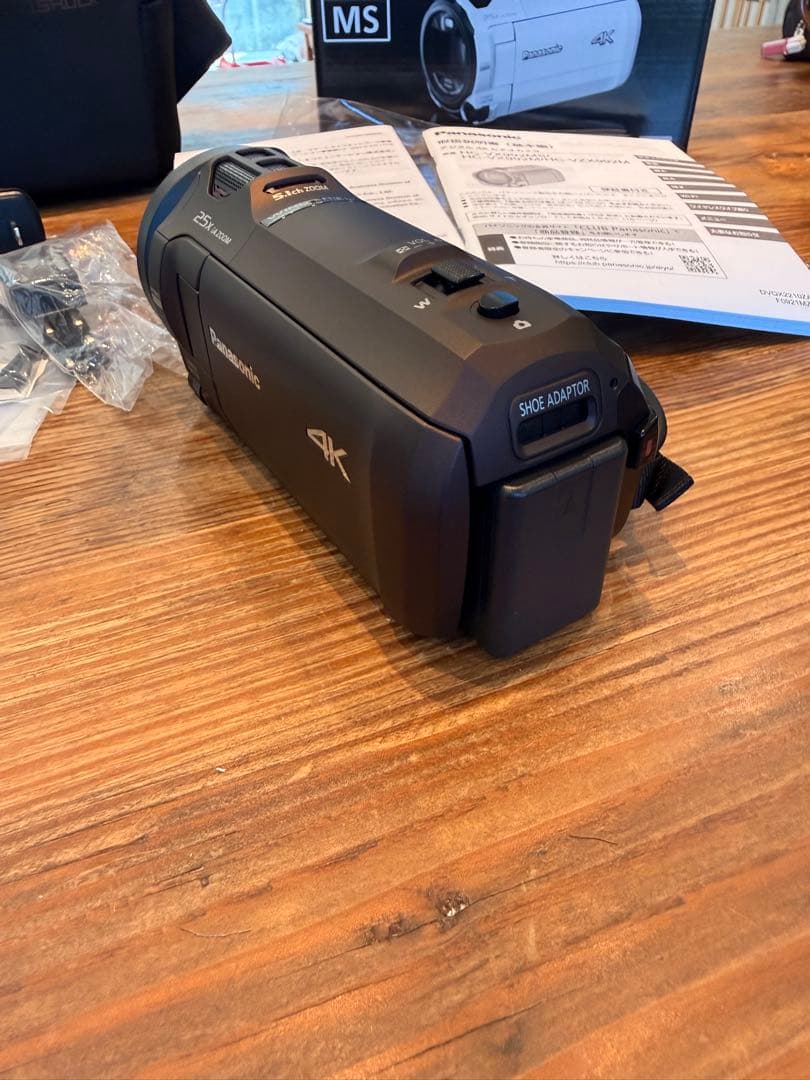 Panasonic 4K ビデオカメラ HC-VX992MS 即使用可能セット