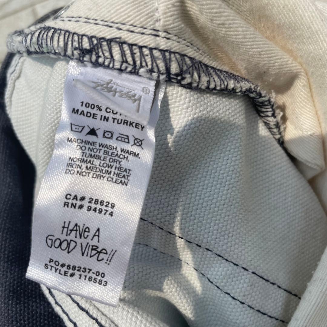 STUSSY　パンツ　34　迷彩　ダック